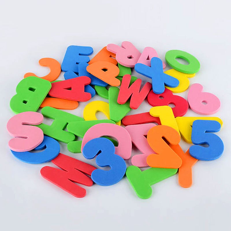 36pcs Baby Infant Newborn Kids Sponge Foam Letters Number Floating Bath Tub Swimming Bath Play Toy Gift